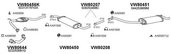 VENEPORTE 800640 Система випуску ОГ