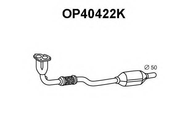 VENEPORTE OP40422K Каталізатор