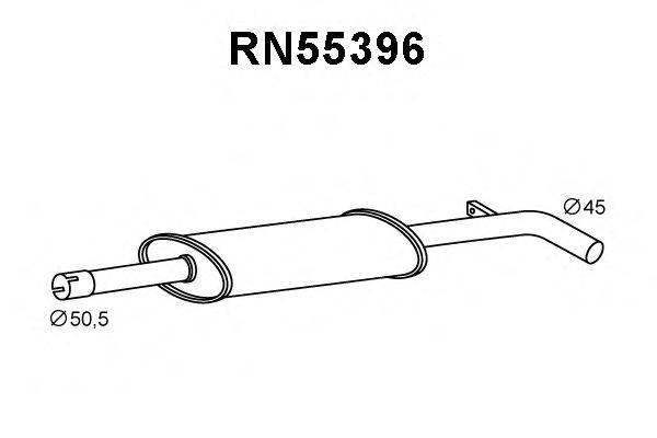 VENEPORTE RN55396 Передглушувач вихлопних газів