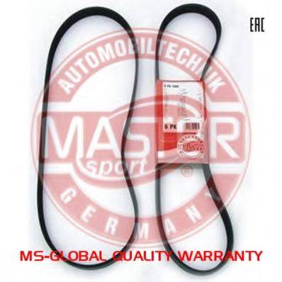 MASTER-SPORT 6PK1100PCSMS Полікліновий ремінь