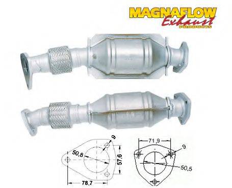 MAGNAFLOW 88820D Каталізатор