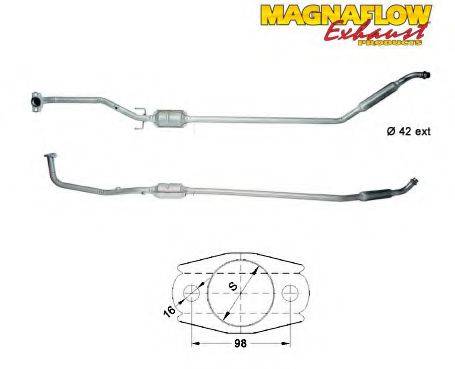 MAGNAFLOW 88033 Каталізатор