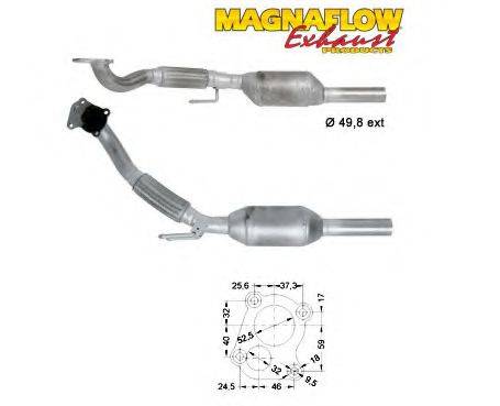 MAGNAFLOW 87048D Каталізатор