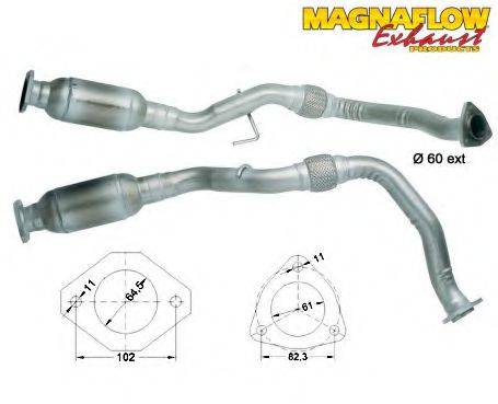 MAGNAFLOW 85868D Каталізатор