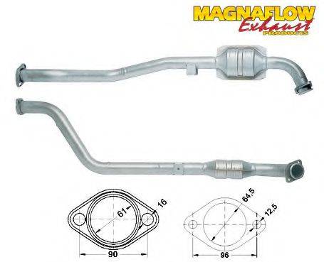 MAGNAFLOW 85864D Каталізатор