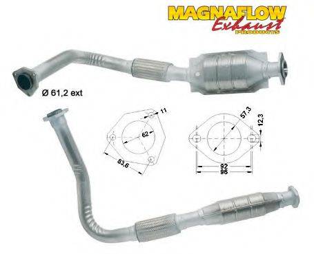 MAGNAFLOW 85857D Каталізатор