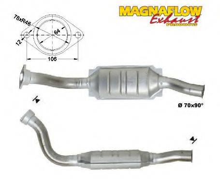 MAGNAFLOW 80966D Каталізатор