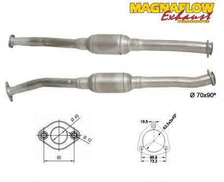 MAGNAFLOW 80963D Каталізатор