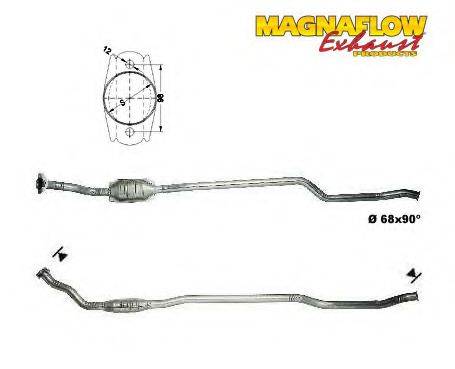 MAGNAFLOW 80957D Каталізатор