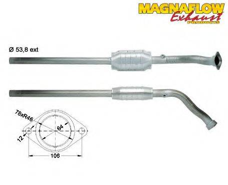 MAGNAFLOW 80934 Каталізатор