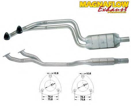 MAGNAFLOW 80669 Каталізатор