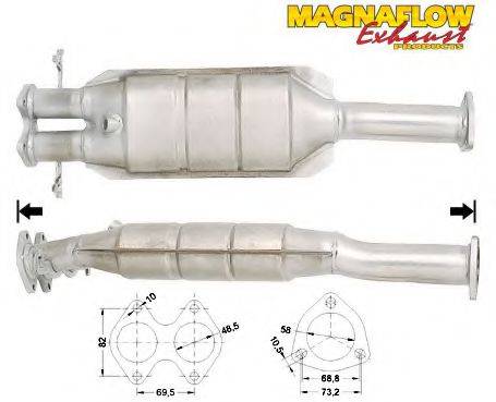 MAGNAFLOW 80063 Каталізатор