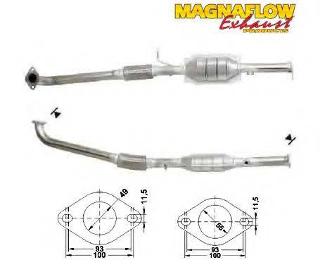 MAGNAFLOW 76701 Каталізатор