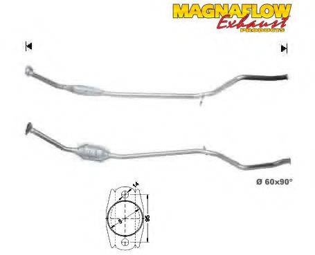 MAGNAFLOW 76020D Каталізатор