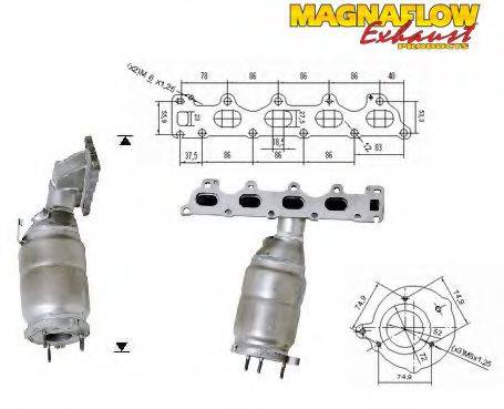 MAGNAFLOW 75823 Каталізатор