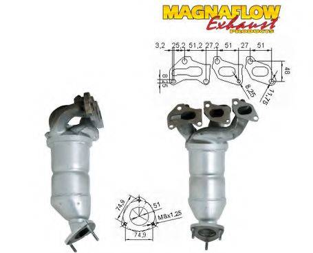 MAGNAFLOW 75806 Каталізатор