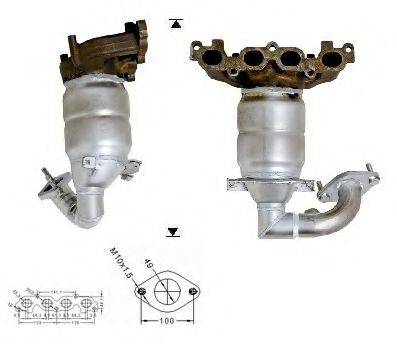 MAGNAFLOW 72511 Каталізатор