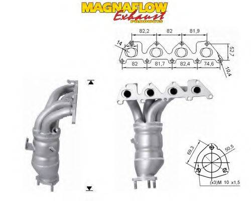 MAGNAFLOW 68812 Каталізатор