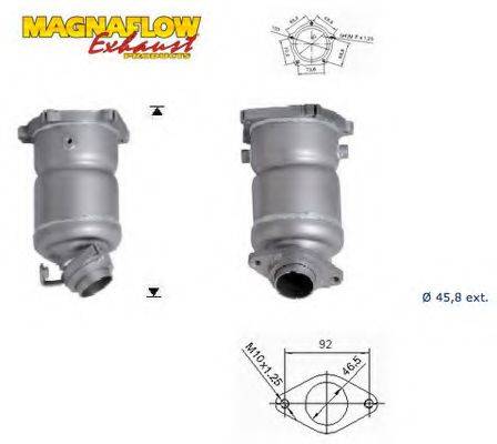 MAGNAFLOW 75617 Каталізатор