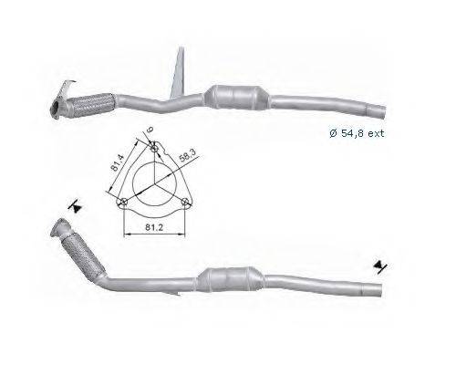 MAGNAFLOW 60213D Каталізатор