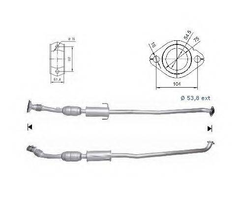 MAGNAFLOW 68018D Каталізатор