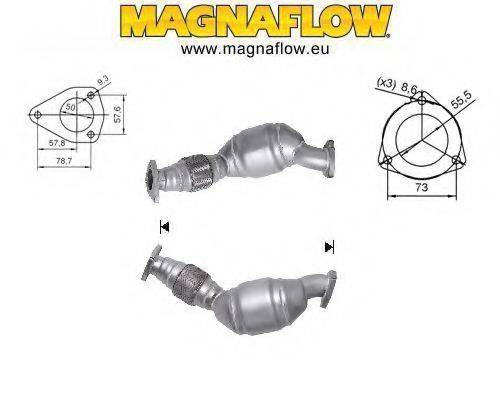 MAGNAFLOW 67201D Каталізатор