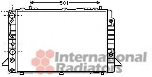 VAN WEZEL 03002093 Радіатор, охолодження двигуна