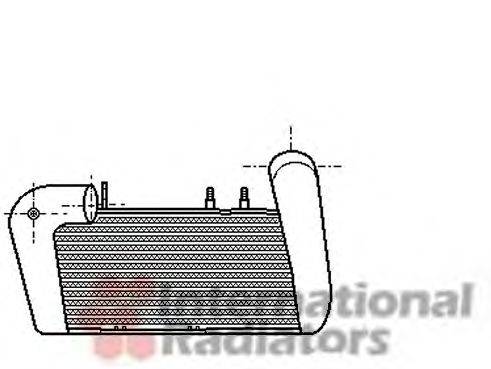 VAN WEZEL 03004086 Інтеркулер