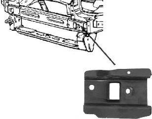 VAN WEZEL 3734623 Облицювання передка