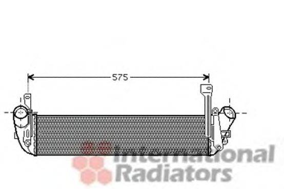 VAN WEZEL 43004346 Інтеркулер