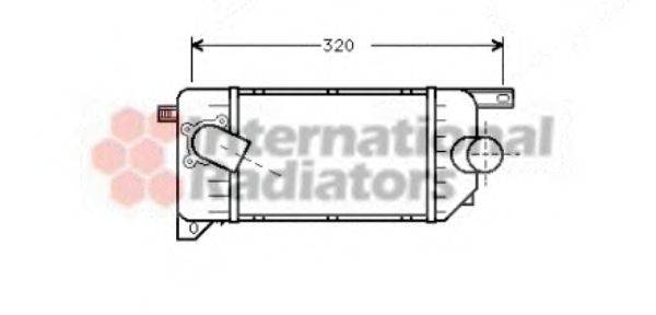 VAN WEZEL 18004214 Інтеркулер