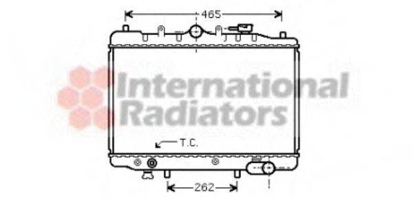 VAN WEZEL 27002024 Радіатор, охолодження двигуна