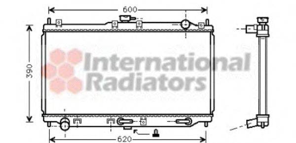 VAN WEZEL 27002134 Радіатор, охолодження двигуна