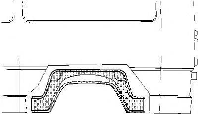 VAN WEZEL 3070445 Колісна ніша