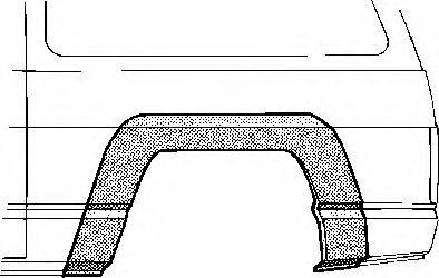 VAN WEZEL 3240145 Боковина