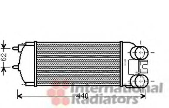 VAN WEZEL 09004269 Інтеркулер