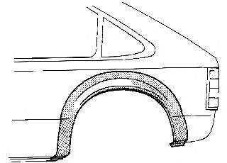 VAN WEZEL 4319145 Боковина