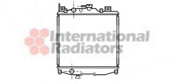 VAN WEZEL 52002022 Радіатор, охолодження двигуна