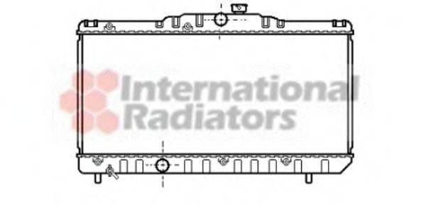 VAN WEZEL 53002117 Радіатор, охолодження двигуна