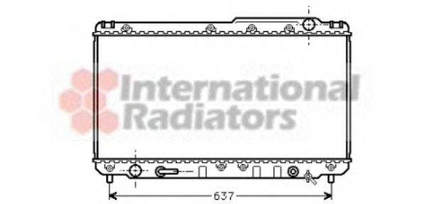 VAN WEZEL 53002229 Радіатор, охолодження двигуна