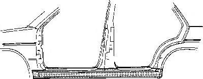 VAN WEZEL 4319103 Накладка порога