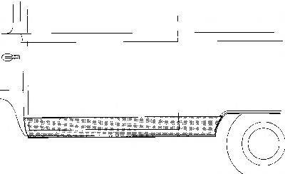 VAN WEZEL 5851109 Боковина