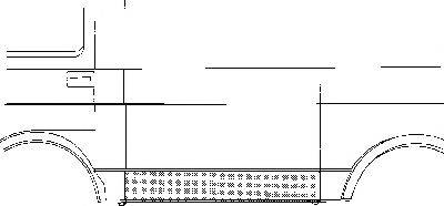 VAN WEZEL 5858107 Боковина