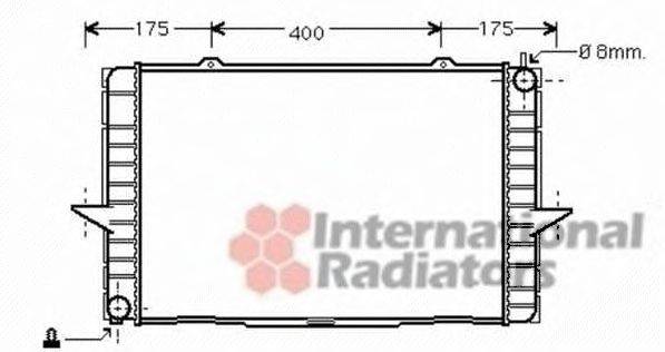 VAN WEZEL 59002148 Радіатор, охолодження двигуна