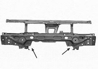 VAN WEZEL 5826768 Облицювання передка