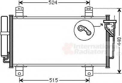 VAN WEZEL 27005231 Конденсатор, кондиціонер