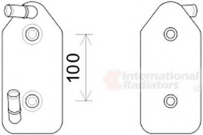 VAN WEZEL 03003356 Олійний радіатор, автоматична коробка передач