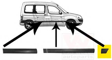 VAN WEZEL 4051422 Облицювання / захисна накладка, крило