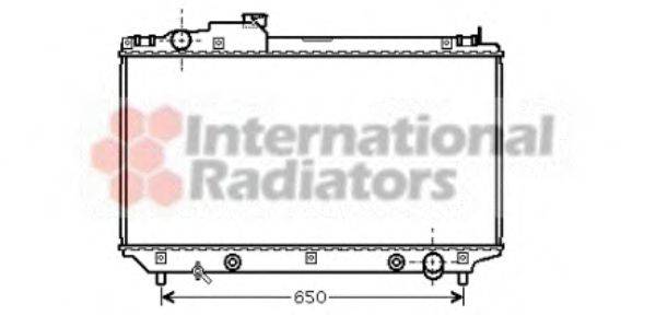 VAN WEZEL 53002315 Радіатор, охолодження двигуна