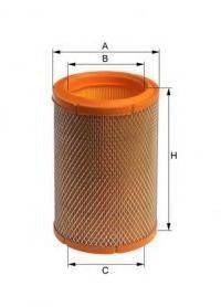 UNIFLUX FILTERS XA153B Повітряний фільтр